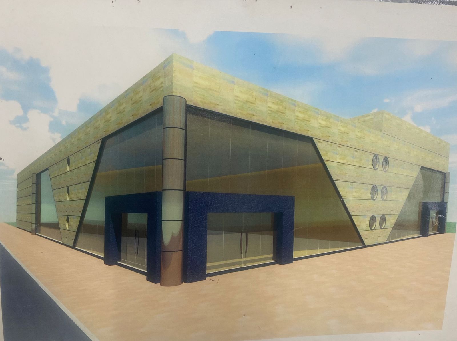 Edifício Comercial Moderno